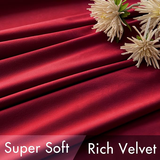 MIULEE Velvet Curtains 90 inches - Image 3