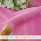 Gwine Sheer Curtains for Bedroom 54 inches Long - Image 8