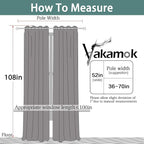 Yakamok Lilac Room Darkening Thermal Insulated - Image 6