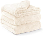 Exclusivo Mezcla Plush Fuzzy Fleece Bed Blanket Queen Size, Super Soft - Image 5