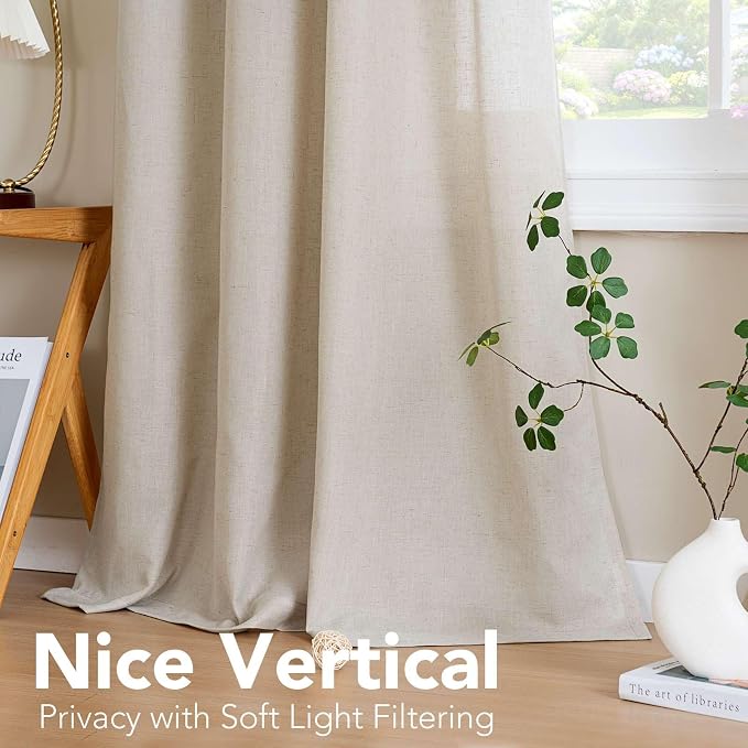 H.VERSAILTEX Elegant Natural Linen Blended Energy Efficient Light Filtering - Image 7