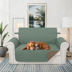Reversible Loveseat Sofa Covers Couch Cover Furniture Protector - Image 2