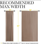 NICETOWN Bedroom Blackout Panels - Image 8