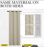 NICETOWN Thermal Insulated Grommet Room Darkening Curtains/Draperies/Panels - Image 5