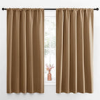 NICETOWN Blackout Curtains for Living Curtains, 52 by 63 Inch, Window Treatment by NICETOWN