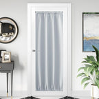 NICETOWN 1 Panel Room Darkening French Door Curtain, Thermal Insulated Front - Image 2
