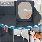 2025 Stretch Cushion Cover for Sofa, Individual Couch Sofa Seat Covers - Image 4