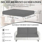 4Pcs Patio Stretch Cushion Covers, Outdoor Sofa Replacement Cover Slipcovers - Image 2