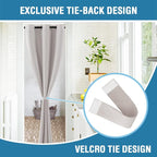 H.VERSAILTEX Doorway Curtain Blackout Closet Door Curtain Room Divider Window - Image 7