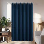 Joydeco Blackout Patio Sliding Door Curtains 90 Inches Long, Grommet Privacy by JOYDECO