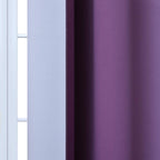 Yakamok Room Darkening Ombre Curtains 84 Inch Length, Light Blocking Grommet - Image 7