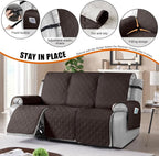 VANSOFY Waterproof Recliner Couch Covers, Sofa Covers 1-Piece Washable - Image 3