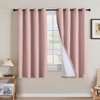 H.VERSAILTEX Linen Curtains 100% Blackout Curtains by HVERSAILTEX