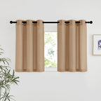 NICETOWN Linen 36 inch Curtains by NICETOWN