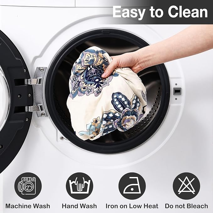 hyha 8Pcs Patio Cushion Covers, Stretch Outdoor Couch Cushion Covers, Washable - Image 7