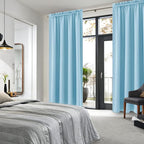 DWCN Blackout Curtains Room Darkening Thermal Insulated Bedroom Curtains Window - Image 2