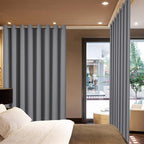 Yakamok Wide Thermal Blackout Patio Door Curtain Panel, Sliding Door Insulated - Image 3