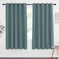 NICETOWN Blackout Curtains 66 inches Long, Grommet Window Treatment Thermal by NICETOWN