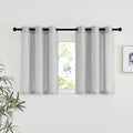 NICETOWN Linen 36 inch Curtains by NICETOWN