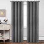 Joydeco Blackout Curtains 95 Inch Length 2 Panels Set, Thermal Insulated Long by JOYDECO