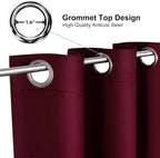 ChrisDowa Grommet Blackout Curtains - Image 2