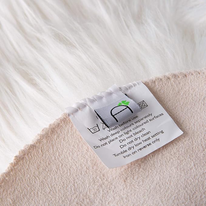Ashler faux fur rug, Fluffy Shaggy Area Rug Ultra Soft 2.2 x 6 Feet Rectangle - Image 7