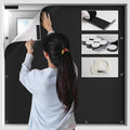 BKSAI 100% Blackout Curtains for Bedroom, Magnetic Portable Blackout Shades for by BKSAI