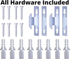 Blu-Pier Tech Heavy Duty Single Rod, Lock Seam Curtain Rod 28 to 48-Inch - Image 5
