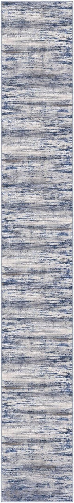 KOZYFLY Modern Abstract Washable Long Rug Runner 2.6x18 Hallway Rug Runner - Image 8
