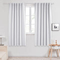 Deconovo Blackout Curtains, Thermal Insulated, W52 x L63 2 Panels, Back Tab by Deconovo