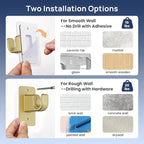 ENJOYBASICS No Drill Curtain Rods - Image 4
