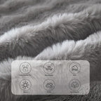 HANDONTIME Faux Fur Plush Sofa Covers - Image 2