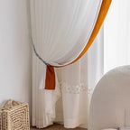 OCIOLI 2 Pack Wood Bead Curtain Tieback Boho Curtain Tiebacks Curtain Holdbacks - Image 3