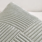 Fancy Homi 2 Packs Grey Lumbar Decorative Throw Pillow Covers 20x28 Inch - Image 3