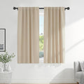 PONY DANCE Beige Window Treatments by PONYDANCE