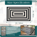 3x5 Modern Entry Rug - Image 7
