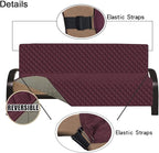Easy-Going Futon Sofa Slipcover Reversible Sofa Cover Armless Cover Furniture - Image 3