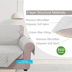 U-NICE HOME Reversible Sofa Cover Couch Cover - Image 4