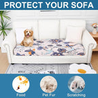 Smiry Printed Couch Cushion Covers, Stretch Soft Couch Covers - Image 7