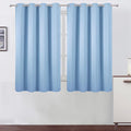 LEMOMO Sky Blue Thermal Blackout Curtains/52 x 54 Inch/Set of 2 Panels Room by Lemomo