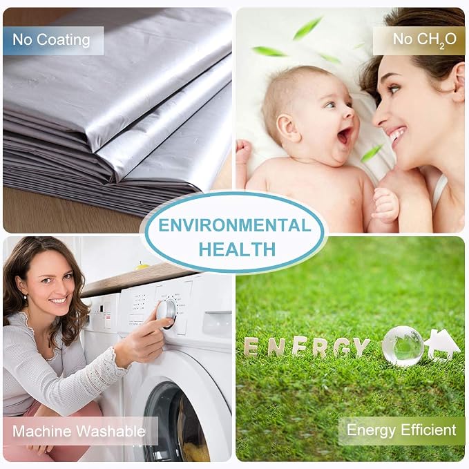 RYB HOME Extra Wide Blackout Curtains - Image 7