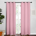 NICETOWN Window Curtain Panels, Thermal Insulated Solid Grommet Blackout by NICETOWN