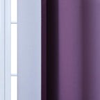 Yakamok Light Blocking Ombre Curtains, Room Darkening Grommet Window Drapes - Image 7