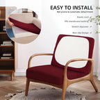 12Pcs Outdoor Cushion Covers, Patio Cushion Covers, Stretch Elastic Slipcovers - Image 5