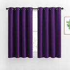 NICETOWN Royal Purple Room Darkening Curtain Panels by NICETOWN