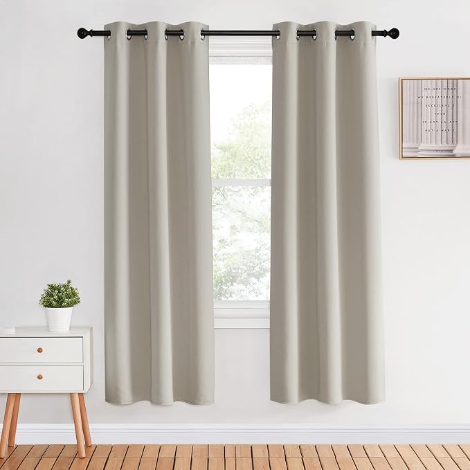 NICETOWN Blackout Curtains for Bedroom, 34 inches by 70 inches Long Curtains & by NICETOWN
