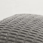 Fancy Homi 4 Packs Grey Decorative Throw Pillow Covers 20x20 Inch - Image 5