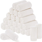 Buryeah 24 Pcs Flannel Throw Blanket Bulk 50 x 60 in Sleepover Blanket Outdoor by Buryeah