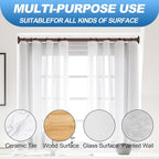 CorkLatta Bronze Shower Curtain Rod 31 to 68 Inch, 1 Inch Diameter Adjustable - Image 5