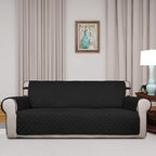 PureFit Reversible Quilted Sofa Cover, Water Resistant Slipcover Furniture - Image 2